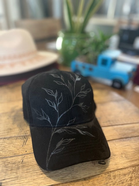 Ball Cap -Vine Design